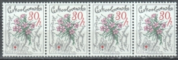 2367 čtyřpáska vodorovně ** - 1979
